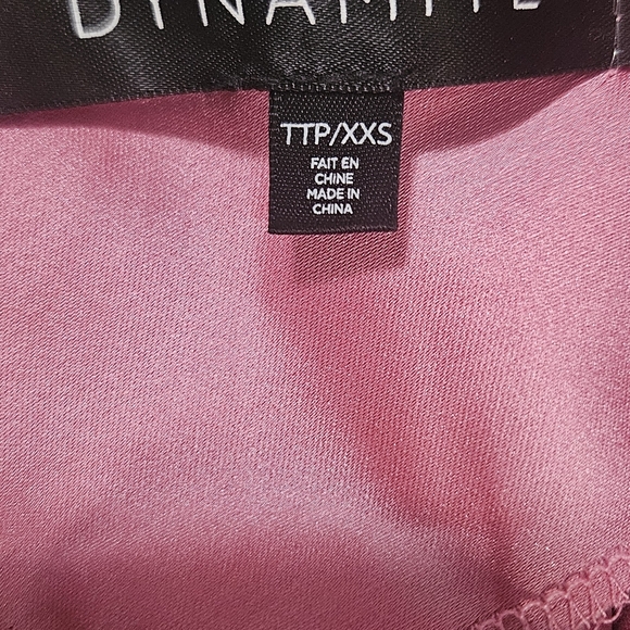 Dynamite Halter Satin Maxi Dress - XXS - Picture 15 of 16